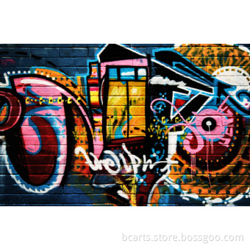 POP high quality Waterproof color lasts 50 years abstract art colorful paintings